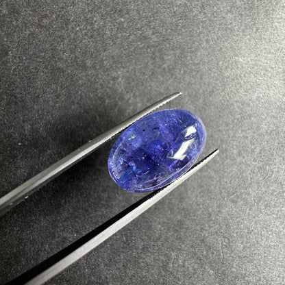 Blue Tanzanite Oval Loose Stone, 16.60 ct, 20.5x13.5 mm – view 2 of 4