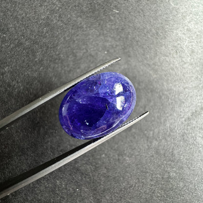 Blue Tanzanite Oval Loose Stone, 29.42 ct, 21.5x15.3 mm – view 2 of 4