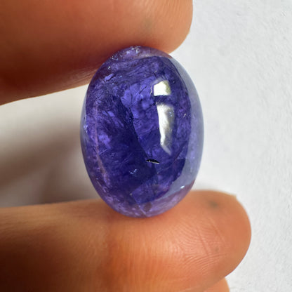 Blue Tanzanite Oval Loose Stone, 29.42 ct, 21.5x15.3 mm – view 4 of 4