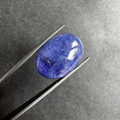 Blue Tanzanite Oval Loose Stone, 24.15 ct, 21.3x15.6 mm – view 2 of 4