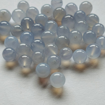 Blue Moonstone Round Beads – view 1 of 9
