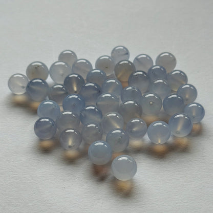 Blue Moonstone Round Beads – view 2 of 9