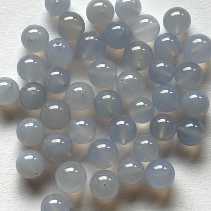 Blue Moonstone Round Beads – view 3 of 9