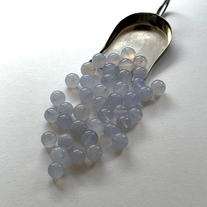 Blue Moonstone Round Beads – view 4 of 9