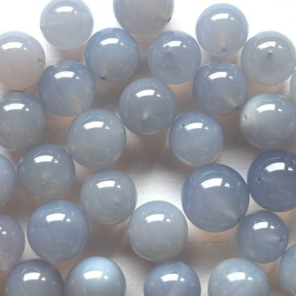 Blue Moonstone Round Beads – view 9 of 9