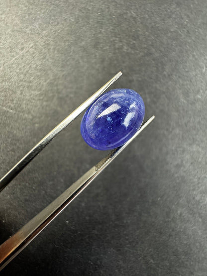 Blue Tanzanite Oval Loose Stone, 10.98 ct, 13.5x10.5 mm – view 1 of 4