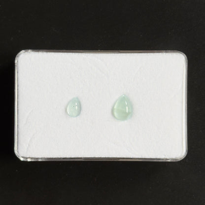 Blue Aquamarine Drop Cabochon – view 1 of 3