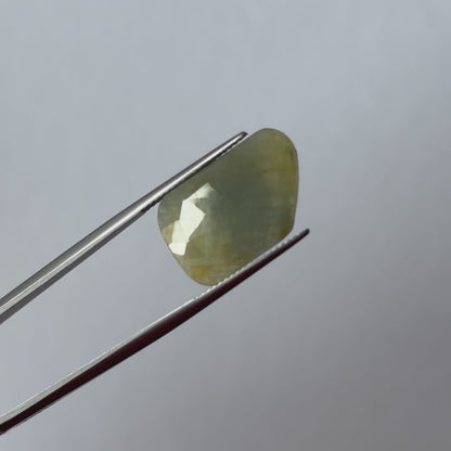Mehrfarbiges Saphir-Phantasieschliff-Paar, 23,33 ct