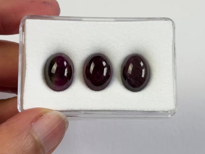 Himbeerrosa Turmalin Ovaler Cabochon, 14 × 10 mm — Wählen Sie Ihren Stein