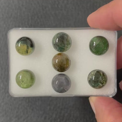 Turmalin Runder Cabochon, 10 mm — Wählen Sie Ihren Stein