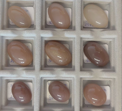 Moonstone Cabochon, 18–21 mm — Choose Your Stone