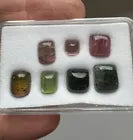 Multicolour Tourmaline Rectangular Cabochon, 25.62 ct – view 3 of 5